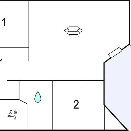 Semesterbostad Freibeuterweg 2 - Dorf 6
